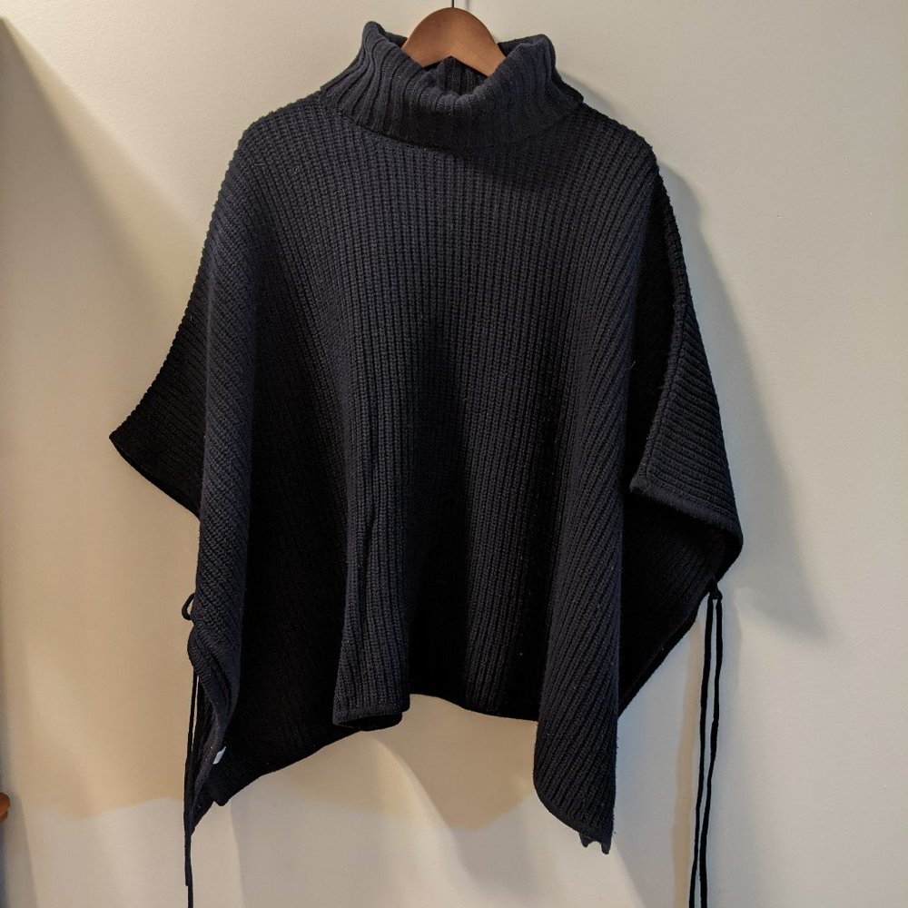LOFT  Wool Poncho